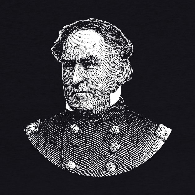 Admiral Farragut - Civil War by warishellstore